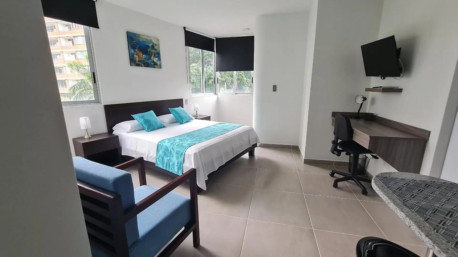 Lägenhet 404 Moderno Aparta-Suite En Versalles Tipo Loft - Cali Tower Suites & Lofts